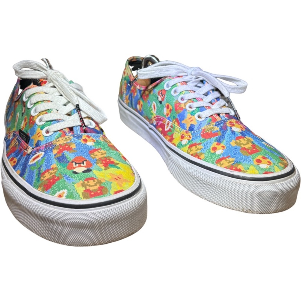 Vans Nintendo Super Mario Bros Unisex M 8.5/W 10 Multi Canvas Skate Gameover